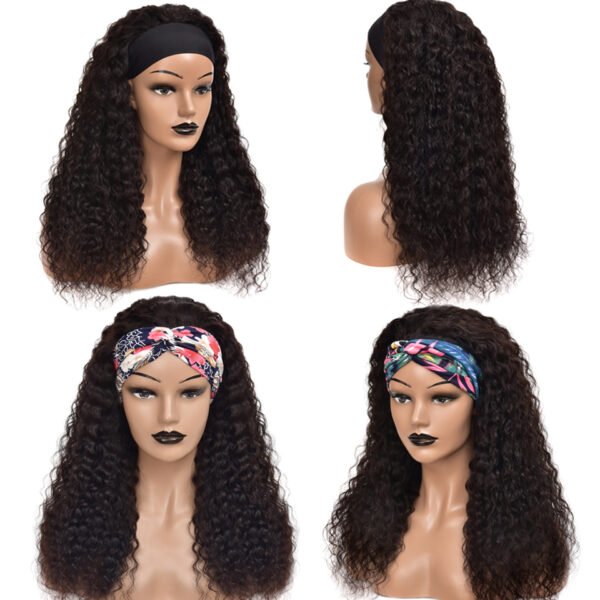 deep wave headband wig