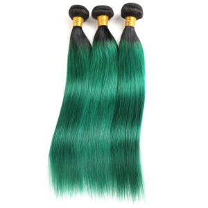 green ombre weave