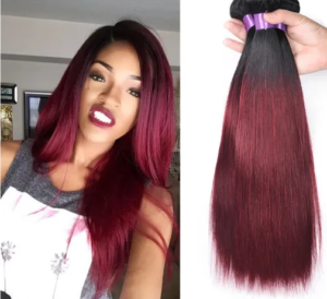 colored hair extensions